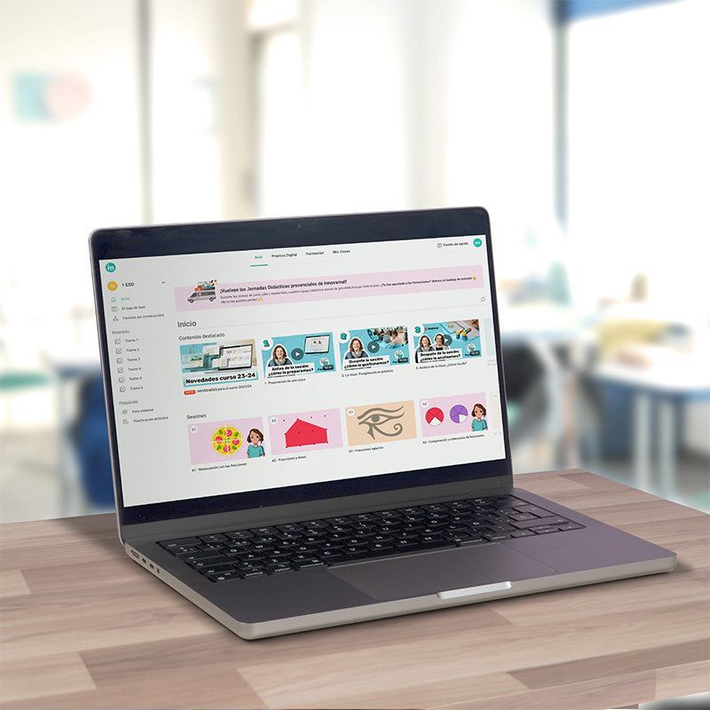 Libro Matemáticas Innovamat Pack Standard 100% Digital - 1r d'ESO (Idioma Català)