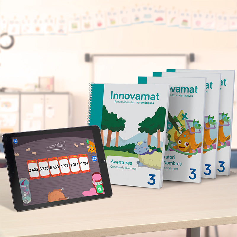 Pack Quaderns + App + Avaluació i intervenció Innovamat Valencià - 3r de primària