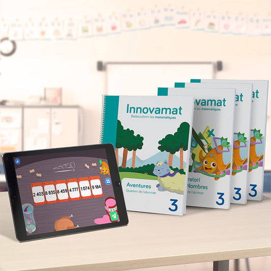 Pack Quaderns + App + Assessment and intervention Innovamat Valencià - 3rd grade