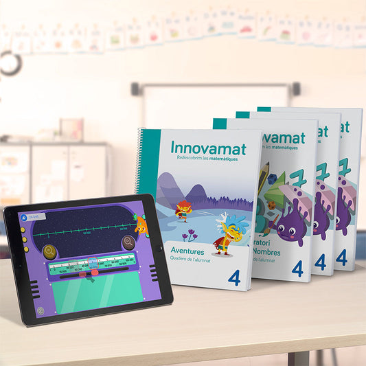 Pack Quaderns + App + Assessment and intervention Innovamat Valencià - 4th grade of primary school