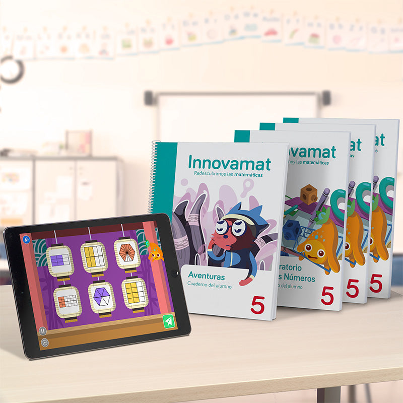 Libro Matemáticas Innovamat Pack Standard - 5º primaria (Idioma Español)